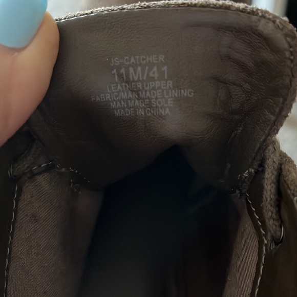 JESSICA SIMPSON ~STLYE CATCHER These beautiful Tile Grey Oiled 🔘 SUEDE Sz 11/41 - Picture 8 of 9